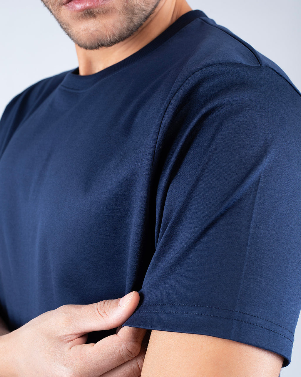 Harbor Blue 100% Supima Cotton - The Hover Tee