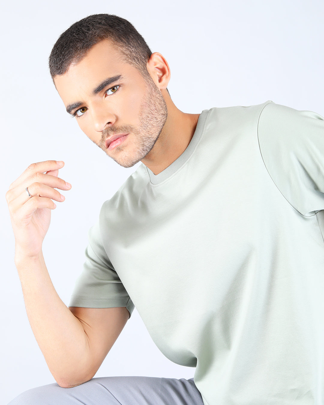 Mist Sage 100% Supima Cotton - The Hover Tee