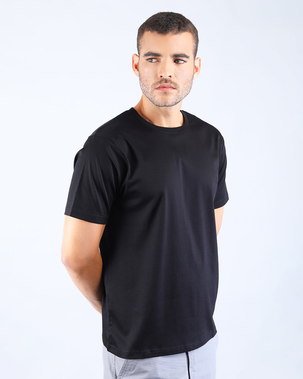 Shadow Black 100% Supima Cotton - The Hover Tee