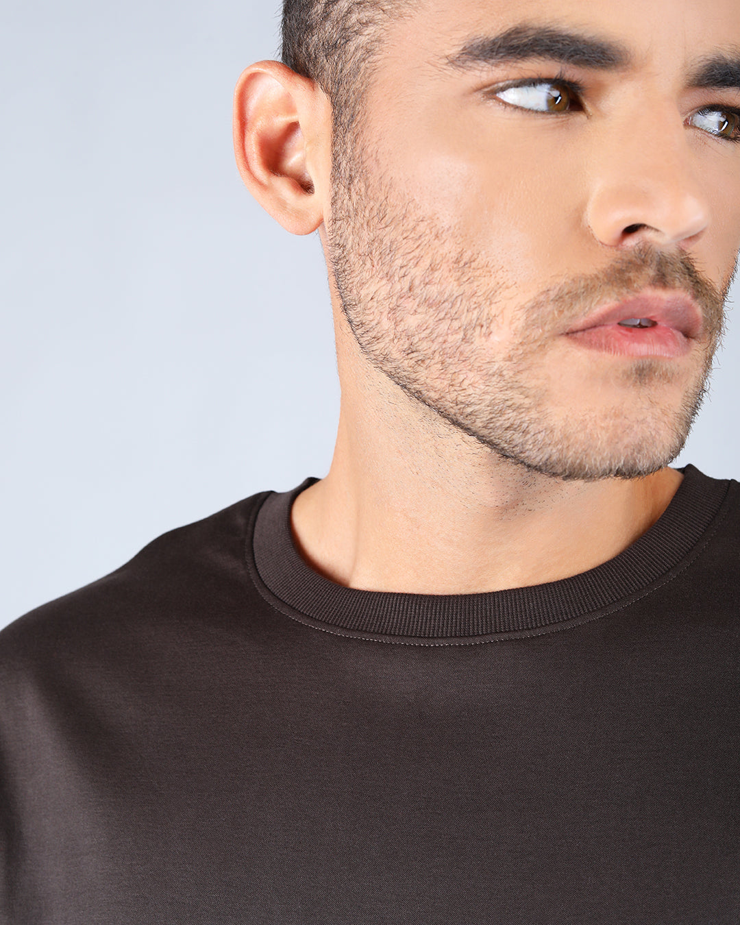 Earthy Brown 100% Supima Cotton - The Hover Tee